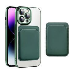 Transparent Magnetic Card Holder TPU Case for iPhone 11 Series Transparent Magnetic Card Holder TPU Case for iPhone 11 Series