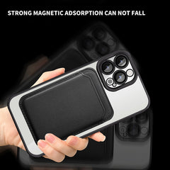 Transparent Magnetic Card Holder TPU Case for iPhone 15 Series Transparent Magnetic Card Holder TPU Case for iPhone 15 Series