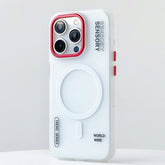 Frosted Silicone Magnetic Case for iPhone 14 Series