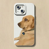 Silicone Dog Pattern Case for iPhone Series