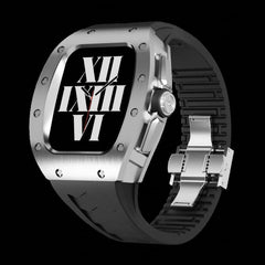 Titanium Barrel-Shaped Men's New Richard Miller RM Series Case and Band Set