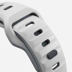 Sporty Silicone Rubber Watch Band