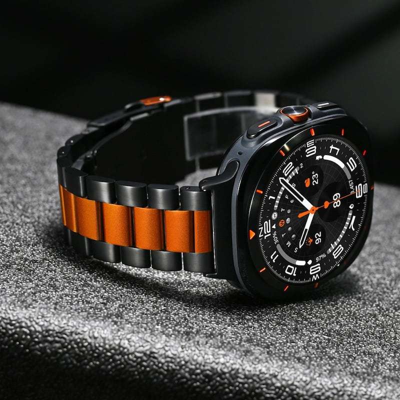 Titanium Alloy Strap with Butterfly Clasp for Samsung Galaxy Watch Ultra - 47mm