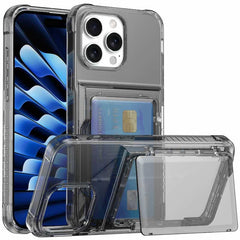 Transparent Card Holder Phone Case for iPhone 13 Series