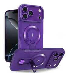 Magnetic Invisible Stand TPU Case for iPhone Series