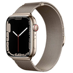 Half-Round Tip Magnetic Milanese Stainless Steel Watch Band