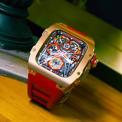 Metal Richard Mille Style Protective Case and Band