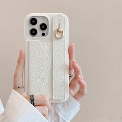 Wallet Card Holder Phone Case with Wrist Strap for iPhone 11 Series