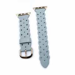 Lace Hollow Leather Smart Watch Bands