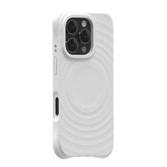 Magnetic Ripple Liquid Silicone Phone Case for iPhone 14 Series