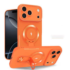 Magnetic Invisible Stand TPU Case for iPhone Series