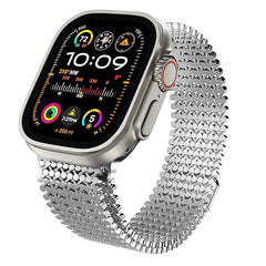 Stainless Steel Magnetic Mesh Watch Band