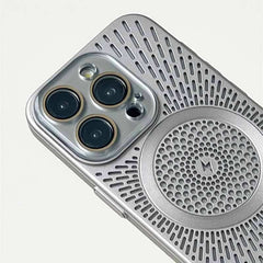 Heat Dissipation Breathable Magsafe Magnetic iPhone 15 Pro Max Case